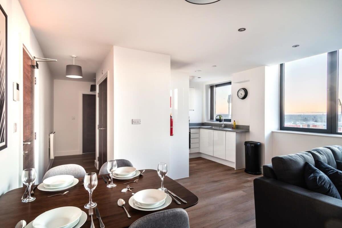 Stayzeni, Alexandra Rise Manchester 2 Bed Flat Exterior photo